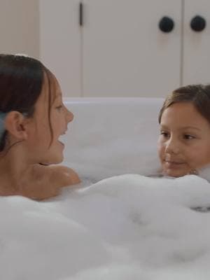 Meet our pint-sized water experts, Emmy and Chloe! Thanks to Culligan they have hair as soft as a flower. 😉🌼 #Culligan #WaterYouLove #waterfacts #water #softwater #momtok #homerenovation #bathroom #bathroominspo 