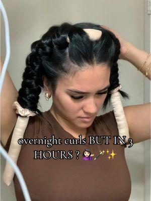 “Overnight curls in 3 hours?! 🪄🪞✨ Quick, easy, and so worth it!  📌Save this for your next quick glam day PS: ITEMS LINKED ON MY SHOWCASE & AMAZON STOREFRONT  #fyp #hairtok #overnightcurls #EffortlessCurls #HairHacks #BeautyTips”