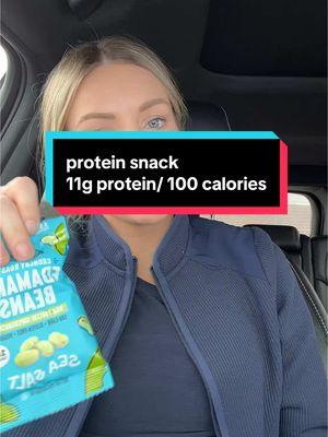 Favorite protein snack! 11g protein/ 100 calories  #HealthySnacking #ProteinPacked #CrunchySnack #SuperfoodSnacks #GuiltFreeEats #TheOnlyBean #RoastedEdamame #PlantBasedProtein #EdamameLover #SnackBetter #HighProteinSnack #KetoFriendly #VeganEats #GlutenFreeSnacks #FuelYourBody 