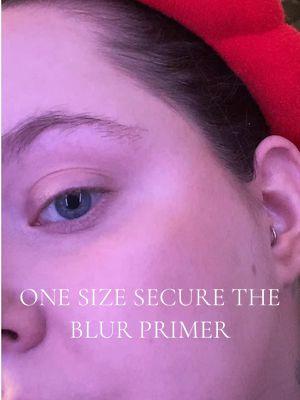 pores no more? 👀 @ONE SIZE BEAUTY #blurringprimer #onesizebeauty #securetheblurprimer #BeautyTok 