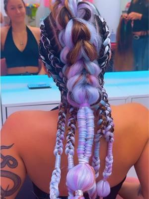 Love burn ready. 🥰 #lovebirn #braidaid #braids #braidsmiami #miamihair #miamibraids #festivalhair #vikinghair #burningmanhair #trenzas #trenzasmiami #colorfulbraids #burningman #festival #miami 