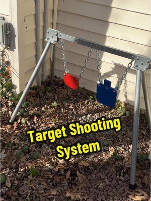 Target shooting system for range days and target practice. #targetpractice #rangeday #shootingrange 