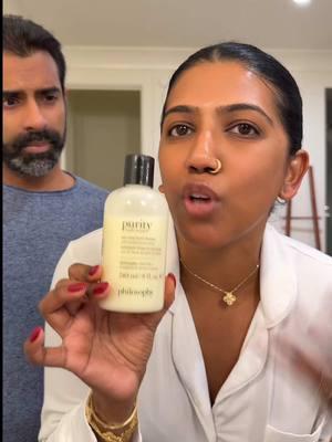 Valentine’s Day is right around the corner and I’m falling back in love with @philosophy purity cleanser! The #1 hydrating cleanser in America! I don’t know why we ever separated and I’m realizing how much I missed the way my face looks and feels after using this. Such a gentle and effective cleanser while respecting my skin barrier. #philosophypartner #gentlecleanser #skincare #itwasalwaysyou #momsover30 #Skincare #grwmroutine #husbandandwife