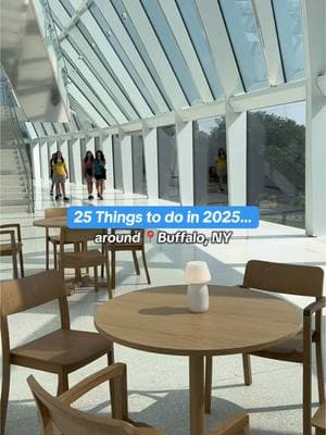 Planning a trip to Buffalo in 2025?! We’ve got you covered 😎 ⬇️ 🎨Visit the @Buffalo AKG Art Museum  📖 Learn the History of the Michigan Street African American Heritage Corridor  🚢 Join the Festivities of the Erie Canal's 200th Anniversary (@erie canal) 🎊 Celebrate 50 Years of Juneteenth in Buffalo 🎭 See a Show to mark Shea's Centennial  🌙 Spend a Night at The Richardson Hotel 🦬 Roam with the Animals at the @Buffalo Zoo (celebrating 150 years in 2025) 🎸 See a Concert at Terminal B 🍽️ Drink and dine at two James Beard Award nominated restaurants (📍Southern Junction & 📍Waxlight) 🌳 Check out the 50th Season of Shakespeare in the Park 🍗 Embark on the Buffalo Wing Trail 🏈 Join the Best Tailgate in the Country at a @Buffalo Bills Buffalo Game 🦃 Run Like a Local at the 130th Annual @YMCABuffaloNiagara Turkey Trot 🎡 Have a Blast at the 185th Annual @Erie County Fair  🚲 Ride an Ice Bike at the Ice at Canalside (@BuffaloWaterfront) 🚣 Kayak Through the Grain Silos of Elevator Alley 🎤 See a performance Inside of a Grain Silo at Silo City 🖼️ Explore Buffalo's Public Art 🥾 Take a Hike to the Eternal Flame 🏛️ See Five Wright Sites In & Around Buffalo 🪡 Discover the Meaning of Buffalove at Stitch Buffalo 🚩 Take a Bit of Buffalo Home from @Oxford Pennant  🍫 Shop at a @Vidlers510 Five & Dime in East Aurora 🎟️ Snag Tickets to @Borderland Festival 🌊 Explore the Falls from Above & Below at Niagara Falls State Park Enjoy & make sure you’re following us for more! #nationalplanforavacationday #tripplanning #newyork #newyorktravel #travel #buffalony #trip #buffalo #buffalowings #pto 