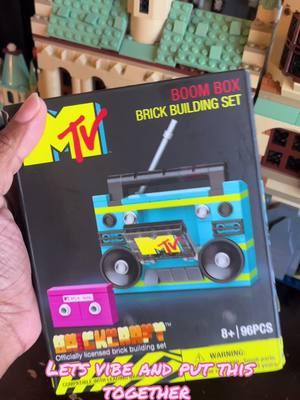 Brickcraft MTV set! This was a cute quick build took less than 45 minutes #brickcraft #leggo #MTV #brickbuilder #alabama #colors 