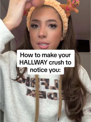 the BEST way to get your hallway crush to notice you if you’ve never talk to him before… #grwm #grwmroutine #grwmmakeup #grwmmakeupedition #grwmcrush #grwmcrushedition #hallwaycrush #hallwaycrushes #howtomakehimnoticeyou #crush #crushinghard #grwmschool #highschool #grwmhighschool #grwmmiddleschool 