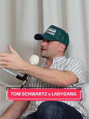 This was so fun!! Tom Schwartz x @The LadyGang OUT NOW wherever you get your podcasts 🎙️ #tomschwartz #ladygang #goodweek #flexible #toetouch #talltok #ladygangpodcast #vanderpumprules #bravo #bravotv 