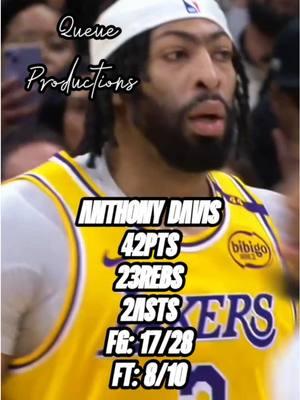 FULL VIDEO LINK IN BIO FOR YT #queueproductions #morequeueproductions #anthonydavis #NBA 