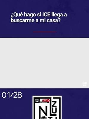 @uninoticias 🇺🇸 ¿Qué hago si ICE llega a buscarme a mi casa? ¿Debo abrir la puerta y hablar con ellos? Respondemos tus preguntas y te explicamos cuáles son tus derechos en caso de que un agente de inmigración llegue a la puerta de tu casa. #Redadas #RedadasMigratorias #ICE #Inmigración #Immigration #Inmigrantes #Immigrants #Detenciones #Deportados #UniNoticias #UnivisionNoticias