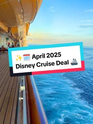 This is an amazing deal for a family of four! Set sail on the Disney magic this Spring to their brand new private island ✨🚢 To book this deal please email me via: Daniella@APairOfEarsTravel.com!  **Payment is due at the time of booking since this sailing is in less than 90 days** #disneycruise #disneycruiseplanner #disney2025 #disneycruiseplanning #cruise #disneytravelagent #disneyvacationplanner #disneytravelplanner #disneycruisetips #disneymagic #disnehcruiseline #castawayclub #apairofearstravelwithdaniella 