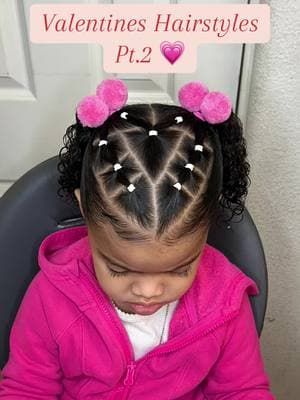 Hair bands: Beauty Town Products used: • @T is for Tame Taming Cream #ValentinesDay #valentineshair #curlyhairstyles #girlhairstyles #hairtutorial #toddlerhairstyles #girlhair #fyp  