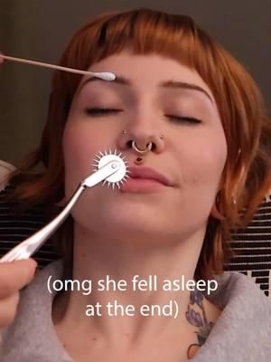 I can't believe it she fell asleep while doing the sharp or dull test!#asmrroleplay #asmrsounds #asmrforsleep #asmrtiktoks #asmrvideo #asmrtok #tingles #chilibasmr #asmrsound #asmrroleplays #asmr #fyp #asmrsharpordull #asmrsensory #asmrdoctor #asmrdoctorroleplay #povasmr #oddlysatisfying