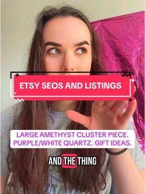 Are you an Etsy seller wondering why your shop isn’t getting enough views or sales? 🚨 Here’s the game-changer: SEO (Search Engine Optimization). 🌟 SEO helps your Etsy store show up in search results, both on Etsy and beyond. It’s all about using the right keywords in your titles, tags, and descriptions to match what potential buyers are searching for. 🛒✨ Think of it this way: if your items don’t show up when people search, they can’t buy them, right? That’s why SEO is crucial! By researching trending keywords, optimizing your listings, and writing clear, descriptive product descriptions, you can increase your chances of ranking higher in Etsy search. 📈 This means more visibility, more clicks, and ultimately, more sales! It’s not just luck; it’s strategy. Investing time in SEO can transform your store, turning it into a sales powerhouse. 🛍️ Whether you’re just starting out or looking to scale, SEO is the key to unlocking your shop’s full potential. Don’t let your amazing products stay hidden—let the right buyers find you! 🚀 #EtsySEO #EtsySellerTips #SEOforEtsy #EtsyShopOwner #HandmadeBusiness #EtsySuccess #SmallBusinessTips #EtsySalesBoost #CreativeEntrepreneur #onlineselling 