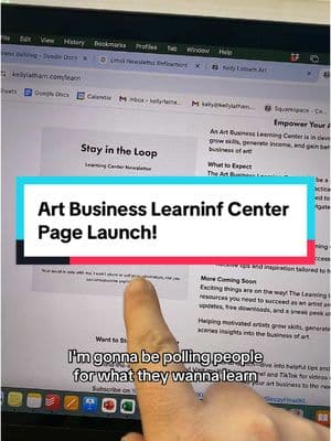 Exciting news! The Art Business Learning Center is officially in the works 🎉 Head to my website to sign up for updates, sneak peeks, and exclusive resources to help grow your art business. Let's take your creativity to the next level together! ✨ #ArtBusiness #ArtistResources #CreativeEntrepreneur #SleepyHeadKL 