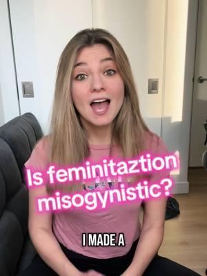 Tldr: if you’re misogynistic, then yes it’s misogynistic #feminization #sissification #dom #sub #malesub #knk #misogyny #gender #fyp #taboo #bonded 