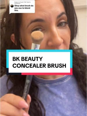 Replying to @Frank THE Tank have you heard of this concealer brush? #bkbeautybrushes #bkbeauty #bkbeautyconcealerbrush #angiehotflashybrush #concealer #concealerplacement #concealerbrush #TikTokShopLoveAtFirstFind #spotlightfinds 