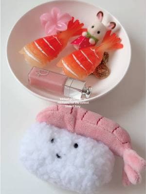 The cutest sushi trinket dish 🍣🍙 I need 10 more #trinket#trinkets#trinketdish#trinkettray#sushi#cutefinds#jellycat#calicocritters#homedecor @Michaels Stores 