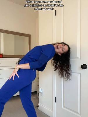 That bend was Glinda coded @fabletics scrubs #fableticsscrubs #fableticspartner #fableticsambassador #galaxyblue #scrubs #newscrubs #scrubsmadetomove #glindacoded