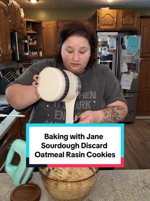 #AggressiveTutorials #AggressiveTutorialLady #AggressiveCookingShow #AggressiveCookingTutorials #sourdoughbread #sourdoughstarter #bakingwithjanedoe #janedoe #bakingwithjane #sourdoughtok #sourdoughdiscard #discardoatmealrasincookies #oatmealrasincookies 