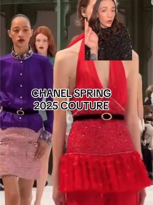 Chanel spring 2025 couture: it can only go up from here right? RIGHT?! #chanel #pariscoutureweek #parisfashionweek #couturefashion 