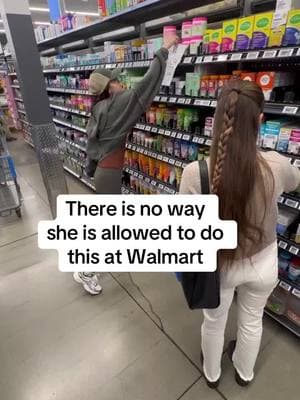 She did not feel bad #belliwelli #walmart #greedy 