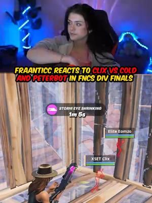 Reacting to Clix vs Cold & Peterbot in Finals 🥶🤓 #xset #fortniteclips #peterbot #fncompetitive #coldfv #clix