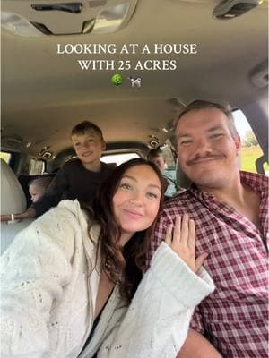 searching for an acreage for our family of 6!! 🤍 Honestly loved this house and land, but it wasn’t quite the one 🥹 #acreage #homesteading #momtok #housesearch #familyvlog #family #momof4 