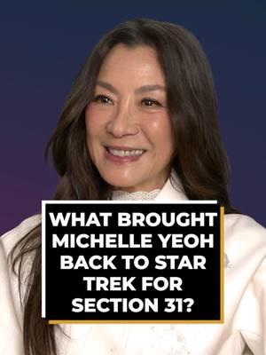 What Brought #MichelleYeoh Back To #StarTrek For #StarTrekSection31? @liamtcrowley