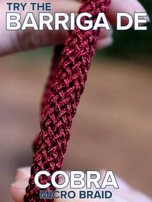 Barriga de Cobra Micro Cord bracelet tutorial. 🐍 #paracord #paracordbracelet #microcord #paracordtutorial #braid #braiding #friendshipbracelet #edc #wristwear #DIY #diybracelet 