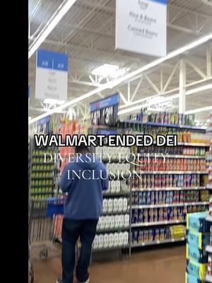 What was the reason ? Soup & Beans huh.🤔 We still in January yall . #houston #katytexas #dei #walmart #2025 #trump #diversityequityandinclusion #hispanic #latinos #hispano 