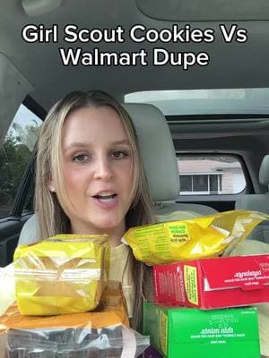 The results shocked me🤯🍪 #cookies #girlscoutcookies #Foodie #foodtiktok #foodreview #tastetest #eatwithme #mukbang #dessert #walmart #walmartfinds #chocolate 