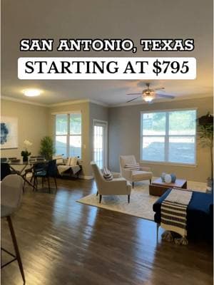 NORTH - $795 - Studio — 2BED/2BATH - $1413 - 1170 SqFt (floor plan shown)  3BED/2BATH - $1772 - 1309 SqFt 4BED/3BATH - $1659 - 1597 SqFt — You get up to 1 month FREE at this property! Super easy access to 281 and 1604. Amenities include a resort-style pool, fitness center, and dog park 🐶. Advertised price reflects net effective pricing. — Comment or DM and we can set up a tour! 📲 #sanantonio #sanantoniotx #sanantonioapartments 