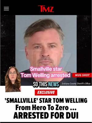 Tom Welling arrested for DUI #tomwelling #smallville #cheaperbythedozen #celebritynews #arrest #popculture 