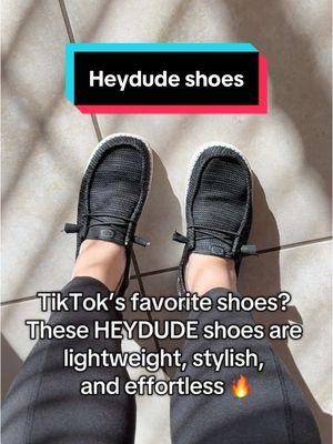 These are soooo good! If you haven’t tried HEYDUDE shoes, you’re missing out!  #heydudeshoes #ShoeTrends #comfyshoes #casualstyle #tiktokfashion #ootdstyle #everydayshoes #lightweightshoes #stylishfootwear #austinlift #effortlessstyle #fashionfootwear #weekendlook #shoelovers#heydudepartner @HeyDude 