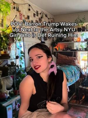 barron babe don’t wake forrest they’re still wiped from their 24 hour shakespeare fest  #fyp #barrontrump #trump #kamala #democrat #reputation #satire #parody #nyu #student #college #university #newyork #artsy #murrayhill #eastvillage #longisland #westchester #florida #newjersey 