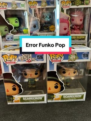 Stumbled upon a hidden gem! Found an error Funko Pop in the Scarecrow 85th Anniversary Wizard of Oz collection—could this be the start of something rare? #funkopoperror #funkopop #funkopopcollection #funkopopcollector #scarecrow #wicked #wizardofoz #85thanniversary #funk #wizardofozmusical #fyp #ifiomlyhadabrain #error #scarecrow #TikTokShop  #tiktokshopfinds #tiktok #tiktokpartner #tiktokmademebuyit #wizardofozcollector 