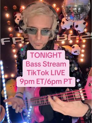 Tonight on #TikTokLIVE #bassistsoftiktok #tiktokbassist #bassplayersoftiktok #bassplayer #bassguitar #bassguitar #bassguitarist #tiktoklive_us @tiktoklive_us 