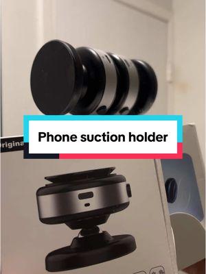 The suction on this is powerful! Use it on mirrors, smooth surfaces even works on wood for your car window or on your dash. #PhoneHolder #SuctionCup #MagneticPhoneHolder #CarPhoneMount #CarPhoneHolder #SuctionPhoneHolder. 