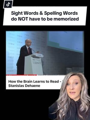 And you can watch the full 20 min on YouTube. You can also check into the work of Linnea Ehri on orthographic mapping. It doesn’t have to be stressful!!!! Having kids match sounds to symbols is sooooo much easier!!!! Check out my page or website for examples of what this looks like with regular and tricky words!! #scienceofreading #structuredliteracy #edutok #sightwords #readingtips #LearnOnTikTok #greenscreenvideo 