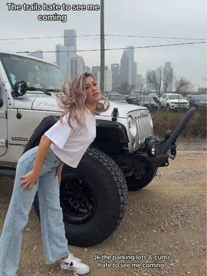 One day I’ll hit the trails again 😅 #Jeepgirl #jeeplife #jeepjk #wrangler #jeepwrangler #mallcrawler #jeepgirlsdoitbetter #adventure #houstonjeeps #jeepgirlslikeitdirty #2doorjeep #jeepbabe #jeep #jeepgirlgang #jeepgirlsrock 