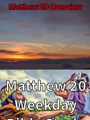 Matthew 20 Summary. Consider liking and following. I upload a chapter summary of the New Testament each weekday. Right now we are working our way through the Book of Matthew. These book summaries can be used for daily devotions or for your Bible Study.  #biblestudy #biblesummary #daily #dailydevotional #devotions #learning #learningaboutgod #bibleverse #christian #christiantiktok 