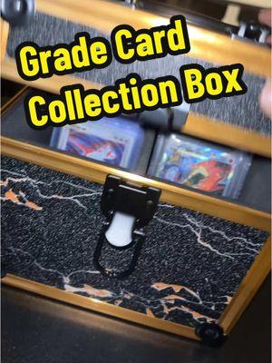 Perfect way to store your valuable cards! #tiktokshopcreatorpicks #gradedcards #cardsleeves #pokemoncards #cardstorage 