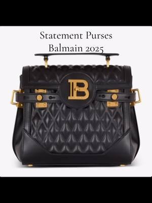 #fashion #message #trending #balmain #fypシ #foryoupage #foryou  The Balmain bag is a total head turner! With it's posh lambskin leather, eye- popping hardware and a kaleidoscope of styles. It's pure fashion sorcery! Were fully embracing our inner sex and the city vibes. Let's face it, these bags are not just accessories, there a whole mood, let's keep it real, when it comes to style these beauties are serving up sophistication on a silver platter! Making bold fashion choices is a personal empression. Love the inner you! And splurge on yourself.@decorbykeishasharay