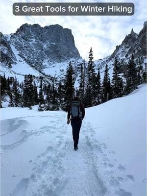 More Information & Tips ⤵️ 1. Microspikes are great for winter hiking because they provide extra traction on icy or snowy terrain, preventing slips without the bulk of crampons. They’re lightweight, easy to use, and work well on packed snow or ice, making them perfect for non-technical winter hikes. Tip: If possible, try on different sizes and types of microspikes with your winter hiking shoes to make sure they fit properly and don’t mover around. 2. Trekking Poles are great for winter hiking because they help maintain balance on slippery or uneven surfaces, reduce strain on your knees, and provide extra stability when crossing icy or snowy terrain. They also help with pacing and can act as a tool for testing snow depth or ice stability. Tip: Get a set of poles with snow baskets so they don’t punch straight through the snow. 3. Snowshoes are great for winter hiking because they distribute your weight over a larger surface area, preventing you from sinking too deep into soft snow. This makes walking in deep, powdery snow easier and less tiring. They also improve stability and traction on snow-covered trails, allowing you to hike longer distances with less effort. Tip: Snowshoes are sized by weight, so make sure to consider the weight of yourself and your winter gear when choosing a pair. ✅ Follow us @the.guidebook for trail recommendations, campsite information, and hiking, camping, & travel tips. 📌 Tips for Responsible Recreation: 🌎 Leave it better than you found it. 🥾 Stay on the trail. ⛺️ Camp on durable surfaces. 🐻 Respect wildlife & keep your distance. 🚮 Pack out your trash & any trash you find. 😀 Be respectful to others. ⚠️ Follow local rules & regulations. 🎒 Bring the proper gear & stay safe. ⛈️ Always check current local weather. #winterincolorado #winterhikes #winterhiking #hikinggear #Hiking #hiker #hikerlife #couplestravel #adventurecouple #traveltips #travelguide