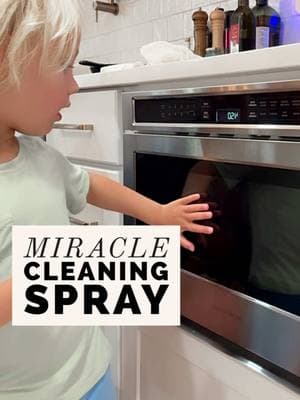 ‼️Limited time deal on this miracle spray happening now!  Linked it in my amazon storefront in my bio 🫶🏻 #momof2 #cleaninghacks #kitchencleaning #amazoncleaning #appliancecleaning #parenthack #momhack #cleaningtips 