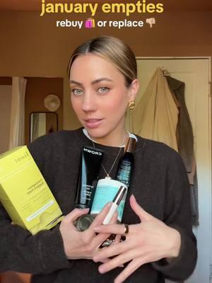 january empties: rebuy or replace? #skincare #holygrailproducts #makeup #haircare #topproducts #trendingproducts 