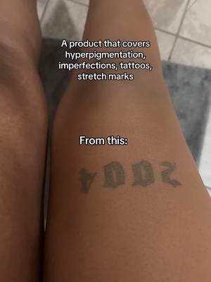 If you click the shop through the link there’s one with a brush but I used my hands so it got everywhere😭 #westmorebeauty #tattoocoverup #imperfections #naturalbody #stretchmarks #stretchmarkcoverup #burnmarks #hyperpigmentation #evenskintone #blackwomen #melanin #fullbodymakeup #hyperpigmentationsolution 