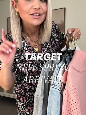 Target New Arrivals🌸 Spring is here at Target and I found some of the cutest new tops, jeans and shoes when I went the other day! I literally couldn’t wait to share it with all of you! The pink sweater is by far my favorite!! Almost everything except the jeans are under $40!!👏 Make sure to follow me @alieberg on the @shop.ltk app to shop all of my looks and content I post!🫶 #affordablefashion #petitefashion #springoutfit #springoutfits #targetfinds #targethaul #targetmusthaves #targetstyle #targetfashion 