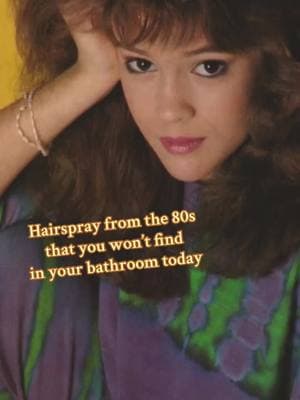 Taking your hair to the point of no return #80snostalgia #80saesthetic #discontinued #hairspray #genx #80shair #80s #nostalgia 