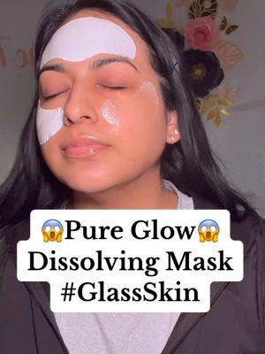 😱@PUREGLOW STORE US  Dissolving Mask😱 #GlassSkin . . . . . #pureglow #glassskinroutine #glassskinroutine #viral #viralskincare #viralmask #koreanskincare #skincare #skincareroutine #radiantskin #dissolvingmask #dewyskin #hydratedskin #wrinkles #collagen #aha 